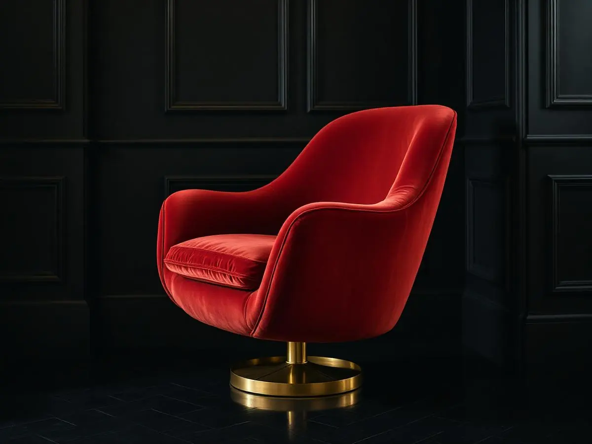 Armchairs — Lounge and accent seating with a sculptural line.
